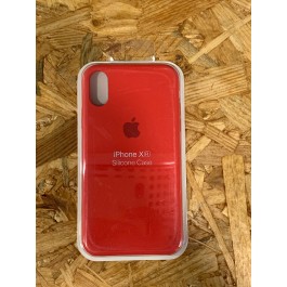 Capa Silicone Apple iPhone XR Vermelha