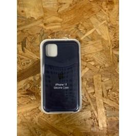 Capa Silicone Apple iPhone 11 Azul Escura