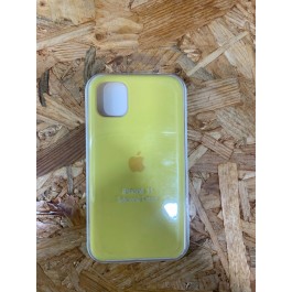 Capa Silicone Apple iPhone 11 Amarela