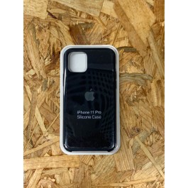 Capa Silicone Apple iPhone 11 Pro Preto