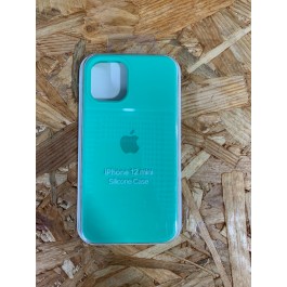 Capa Silicone Apple iPhone 12 Mini Verde Claro