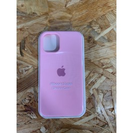 Capa Silicone Apple iPhone 12 Mini Rosa