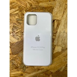 Capa Silicone Apple iPhone 12 Branca
