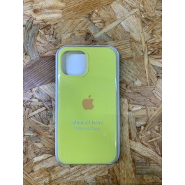 Capa Silicone Apple iPhone 13 Mini Amarela