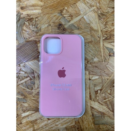Capa Silicone Apple iPhone 13 Mini Rosa