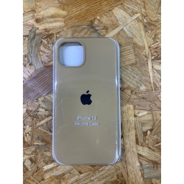 Capa Silicone Apple iPhone 13 Castanho