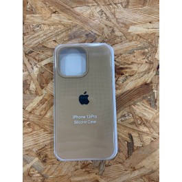 Capa Silicone Apple iPhone 13 Pro Castanho