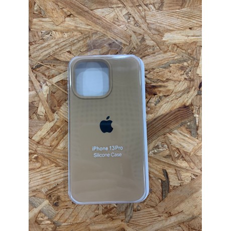Capa Silicone Apple iPhone 13 Pro Castanho