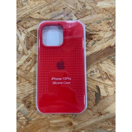 Capa Silicone Apple iPhone 13 Pro Vermelho