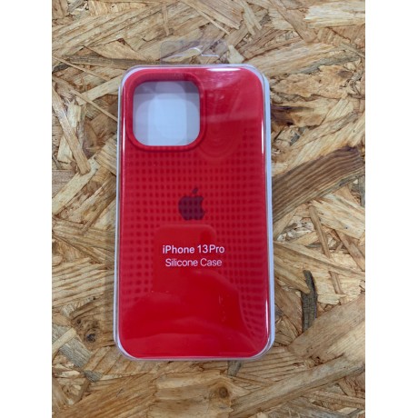 Capa Silicone Apple iPhone 13 Pro Vermelho