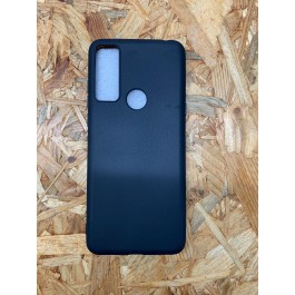 Capa Silicone Preta TCL 20 SE