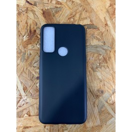 Capa Silicone Preta TCL 20 AX 5G / 20R 5G