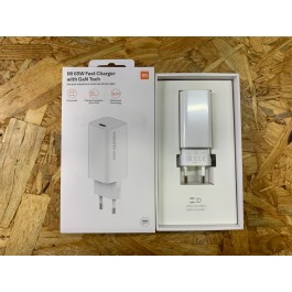 Carregador Xiaomi Mi 65W Fast Charge GaN Tech Branco