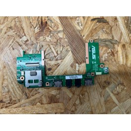 IO Board C/ Usb & Jack de Audio Asus Eee PC 1201PN Recondicionado Ref: 60-0A2GIO1000-B01