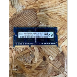 Memoria Ram 8GB DDR3 1600Ghz PC3L-12800S Recondicionado Nota: Várias Marcas & Modelos