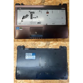 Bottom Cover & Cover Teclado Asus K53s Recondicionado Ref: 13GN3C4AM011-1 / 13GN3C1AP031-1