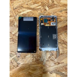 Modulo / Display & Touch C/ Frame Preto Nokia Lumia N9-00 / Nokia N9 Lankku Compatível