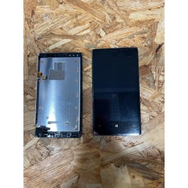 Modulo / Display & Touch C/ Frame Preto Nokia Lumia 920 Compativel