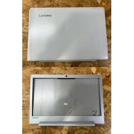 Back Cover LCD & Bezel Branco Lenovo Ideapad 510S-13IKB Recondicionado Ref: AM1JGA01CA03 / AP1JF000100