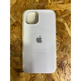Capa Silicone Apple iPhone 14 Branca