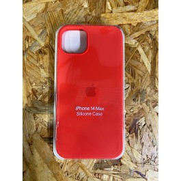 Capa Silicone Apple iPhone 14 Plus Vermelha