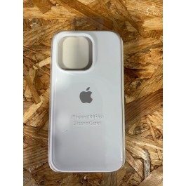 Capa Silicone Apple iPhone 14 Pro Branco