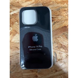 Capa Silicone Apple iPhone 14 Pro Preta