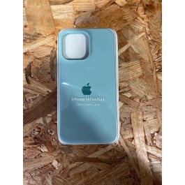 Capa Silicone Apple iPhone 14 Pro Max Verde Agua