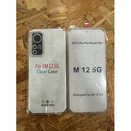 Capa Silicone Transparente 360 Xiaomi Mi 12 5G