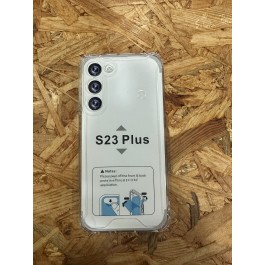 Capa Silicone Transparente Rigida Samsung S23 Plus