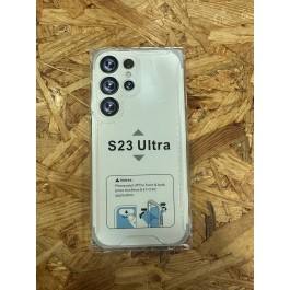 Capa Silicone Transparente Rigida Samsung S23 Ultra