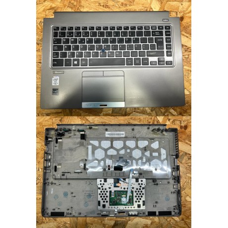 Cover C/ Teclado & Touch Cinza Toshiba Tecra Z40-A-190 Recondicionado Ref: G83C000E93PT / GM903631911A