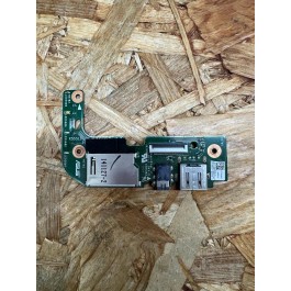 Usb Board C/ Jack de Audio Asus X555L Recondicionado Ref: 69N0R7B10B05-01