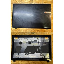 Back Cover LCD & Bezel Packard Bell PEW91 Recondicionado Ref: AP0FQ0001500 / AP0C9000230