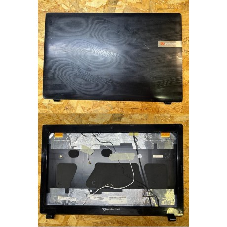 Back Cover LCD & Bezel Packard Bell PEW91 Recondicionado Ref: AP0FQ0001500 / AP0C9000230