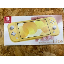 Caixa Nintendo Switch Lite Amarela Original