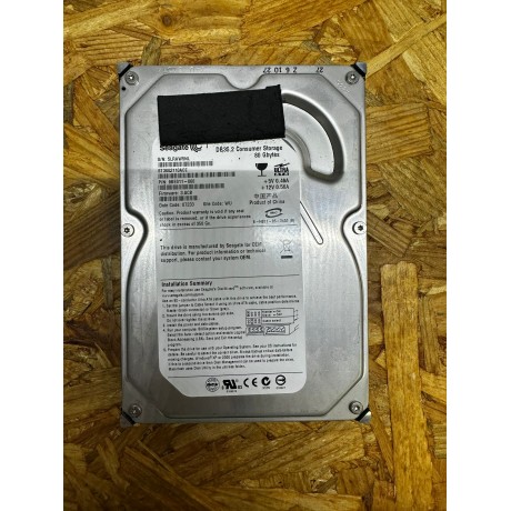 Disco Rigido 80GB Seagate IDE 3.5 Recondicionado Ref: ST3802110ACE