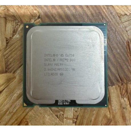 Processador Intel Core 2 Duo E6750 2.66 / 4M / 1333 Socket 775 Recondicionado Ref: SLA9V
