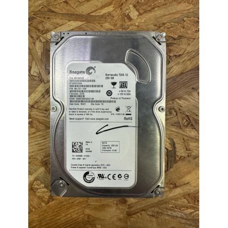 Disco Rigido 250Gb Seagate SATA 3.5 Recondicionado Ref: ST3250318AS