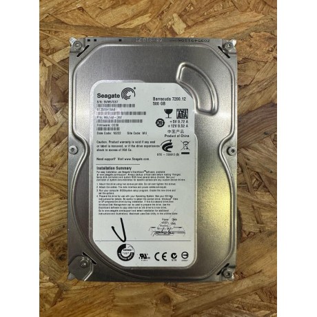 Disco Rigido 500Gb Seagate SATA 3.5 Recondicionado Ref: ST3500418AS