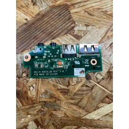 Usb Board C/ Jack de Audio Asus N61JV Recondicionado Ref: N61JV AUDIO_BD Rev. 2.0