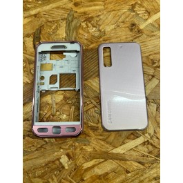 Cover Completa S/ Touch Samsung S5230 Rosa