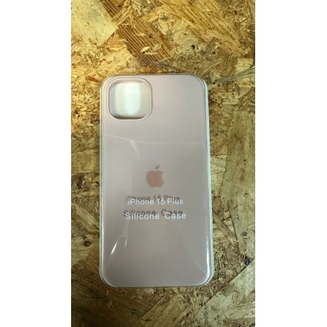 Capa Silicone Apple iPhone 15 Plus Preta