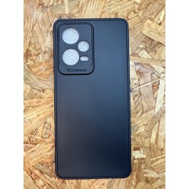 Capa de Silicone Preta Xiaomi Redmi Note 12 Pro