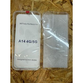 Capa de Silicone 360 Transparente Samsung A14 4G / Samsung A14 5G