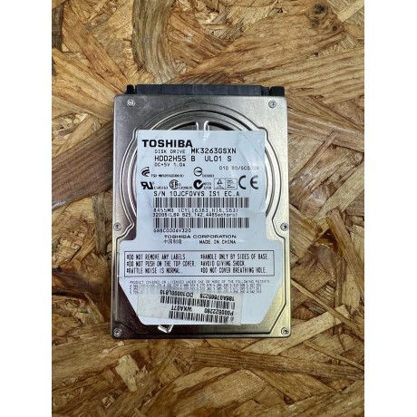 Disco Rigido 320Gb Toshiba SATA 2.5 Recondicionado Ref: G8BC0006V320
