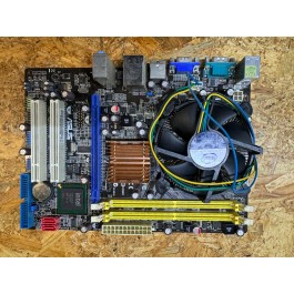 Motherboard Asus P5KPL-AM C/ Processador Intel Core 2 Duo E5300 Recondicionado ( NÃO INCLUI CHAPA DE PROTEÇÃO )