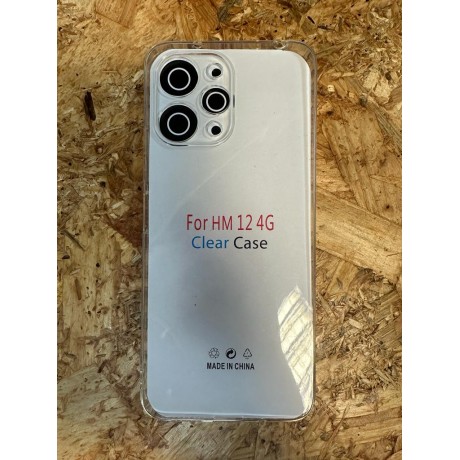 Capa de Silicone Transparente Xiaomi Redmi 12 4G / Xiaomi 23053RN02A