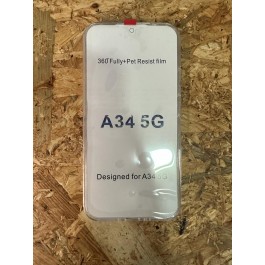 Capa de Silicone 360 Transparente Samsung A34 5G / Samsung SM-A346E