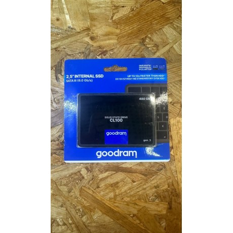 Disco SSD Goodram 480GB 2.5" CL100 Gen.3 SATA III - SSDPR-CL100-480-G3
